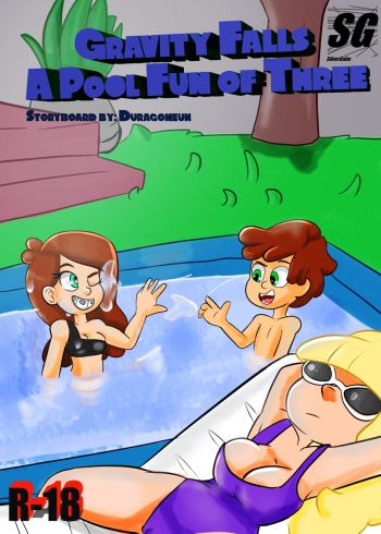 Gravity Falls - A Pool Fun Of Three